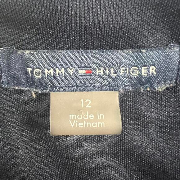 Tommy Hilfiger Fit & Flare Midi Dress Wind Blown Daisy Floral Jersey Size 12 - Picture 8 of 8